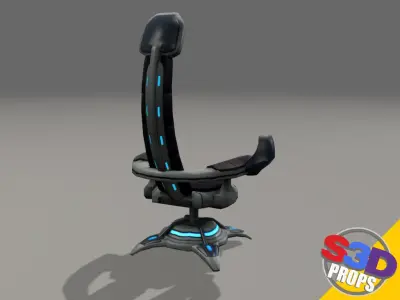 scifi chair2 3D model