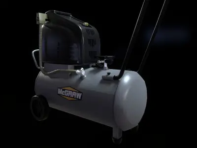 Compressor hp 8 gln 3D model