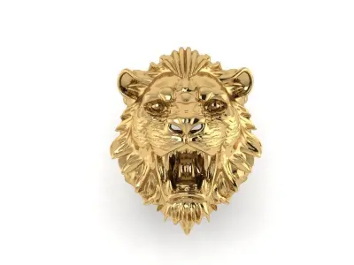 RING LION PRINT  3D print model
