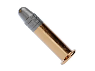 22 Long Rifle Bullet 3D model
