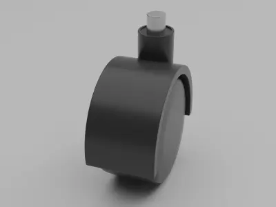 Caster Wheel Free 3D model purchase