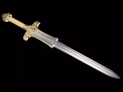 Conan Atlantean Sword 3D Model Ready to Print 3D print model
