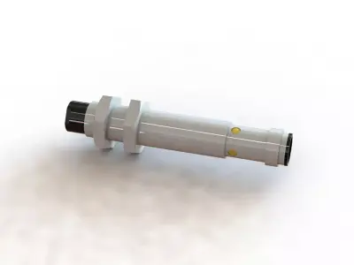 Sensor Indutivo Omron E2B M12LN08 M1 B1 Inductive Sensor 3D model