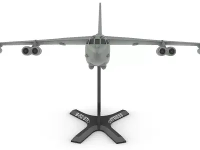 B-52 Stratofortress  3D print model