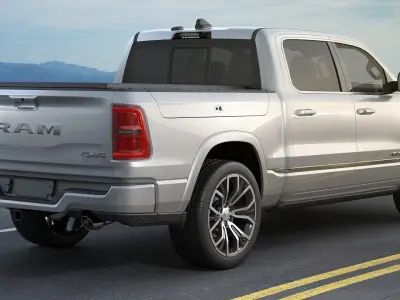 RAM 1500 2025 Tungsten 3D model purchase