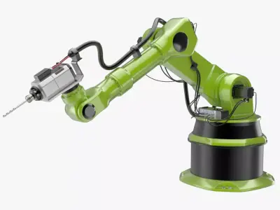 Industrial Robot 1 3D model