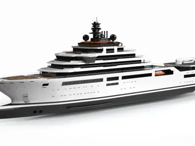 Willie Explorer Research Vessel 3D model