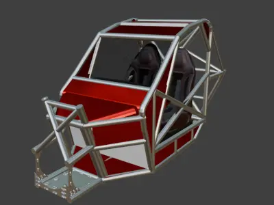  buggy frame Free 3D model