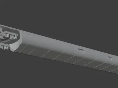 H0 1-87 scale Reisezugwagen Apmz 116 2 3D print model