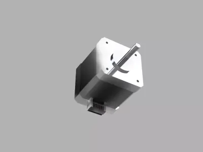 NEMA 17 Stepper Motor 17HS8401 High Torque 48mm High-Precision 3D model