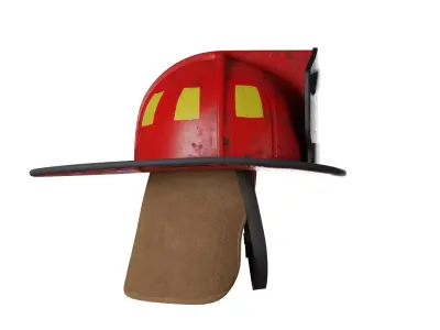 Firefighter helmet 3D model purchase