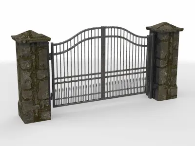 portal gate  3D model