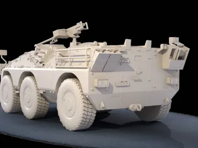PUMA 6X6 3D print model