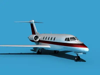 Cessna Citation 650 III V04 3D model