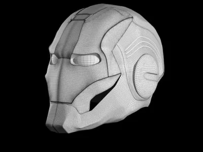 Ironman Helmet 3D model purchase