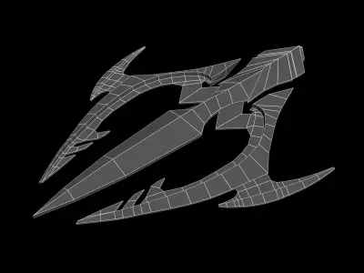 UAV Trident FREE Free low-poly 3D model