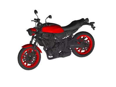 Yamaha XSR700  3D model