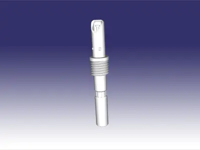  F-1 in the cut 3D print model
