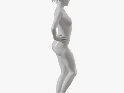  Female mannequin pose 6 PBR 