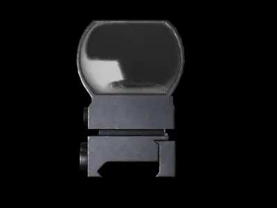 AAA Coyote Reflex Sight Game Ready PBR Low-poly 3D model