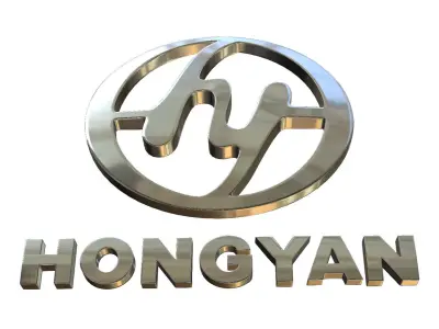 hongyan logo 3D model