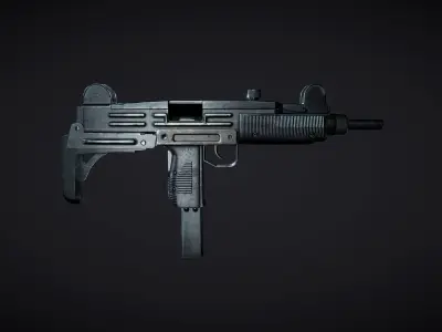 Uzi 01 Active 3D model
