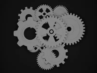 Gear Pack 3D model