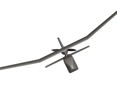 AeroVironment RQ-11 Raven 3D model purchase