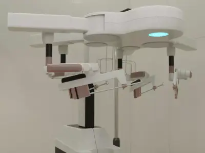Da Vinci Surgical Robot 3D model