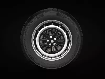 Motorcycle Rear Wheel 3D model purchase