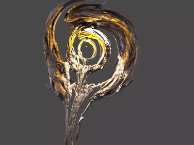 Air element hilt 2 3D model