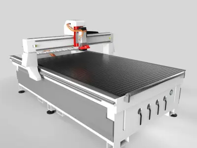 CNC Machine 3D model buy