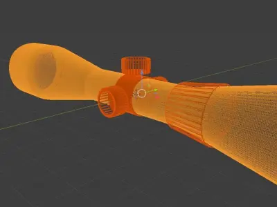 SCOPE camouflage binoculars 3D model