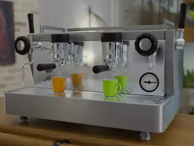 Espresso Machine 3D model buy