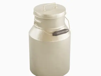 Milk Can 02 3D model
