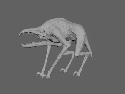 Creature 3D model 47