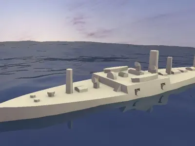 Ironclad Sete de Setembro 3D print model