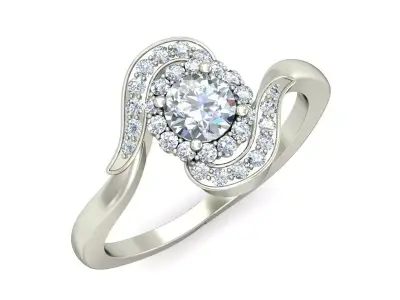 Wedding Ring  3D print model 126