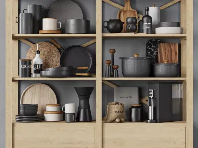 kitchen accesories045 3D model