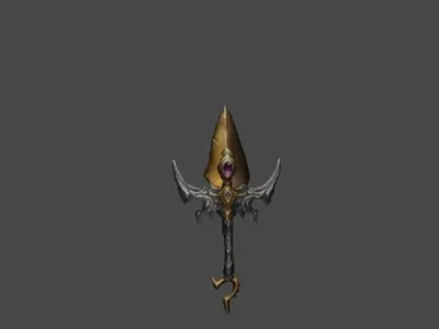 Zeloeman Sword A 67 Low-poly 3D model
