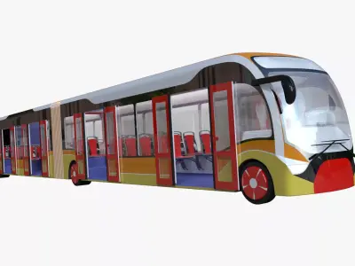 City bus concept 3D model