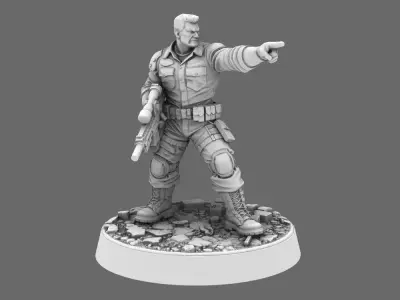 CT-All American Heroes Arch Duke 3D print model