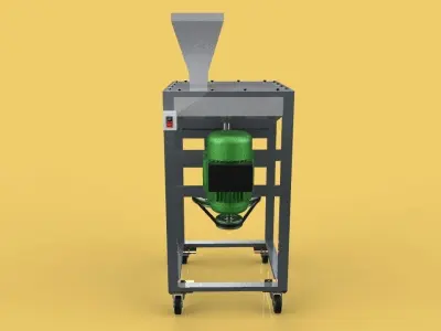ONION RINGS CUTTING POTATO FRUIT VEGETABLE SLICER MACHINE 3D model