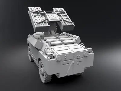Strela 1 Scale model 3D print model