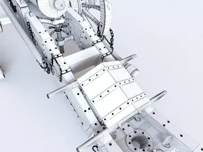 Old gun 3D model purchase