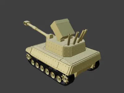 AI Tank 3D model