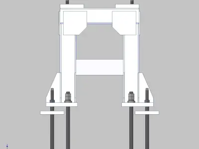 26368-ROBOT BASE KAWASAKI BX100S-700 3D model