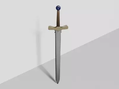 Silver Blade 3D model