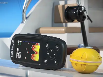 Portable Fish Finder 3D model