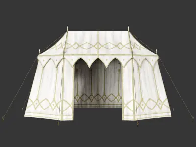 Medieval Collection Noble Campsite 3D Model Pack purchase